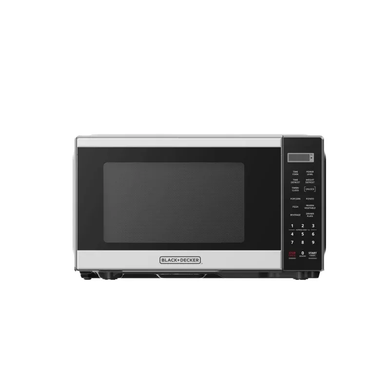 0.9 Cu Ft Microwave Oven - Black