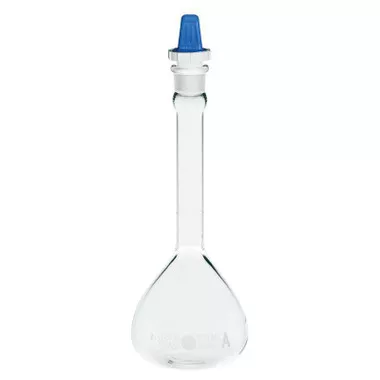 10mL Volumetric Flask, Class A, #9 Outer Stopper Neck, PE Stopper