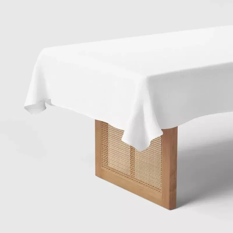 120″ x 60″ Tablecloth – White