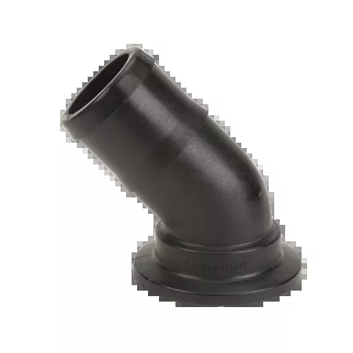 2" Flange x 2" Hose Barb - 45 Degree