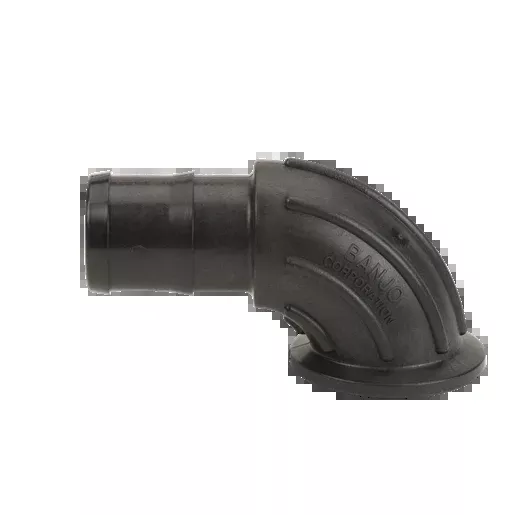 2" Full Port Flange X Hose Shank Sweep