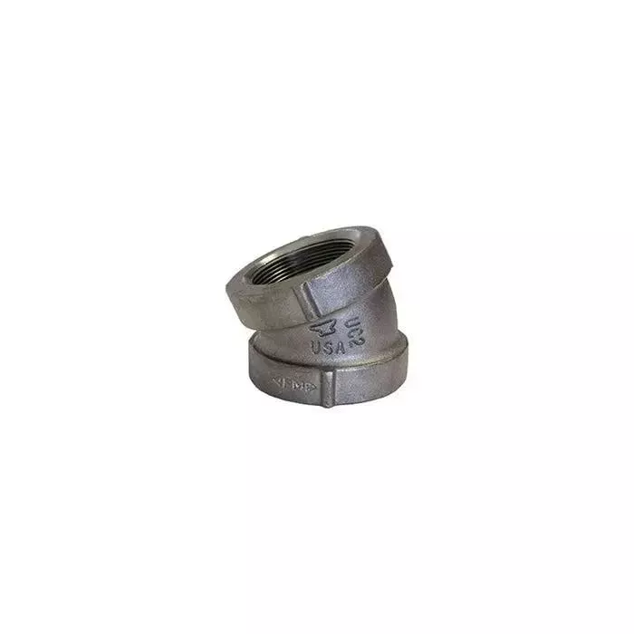 22.5 Degree Elbow Cast Iron DOM Threaded Fitting