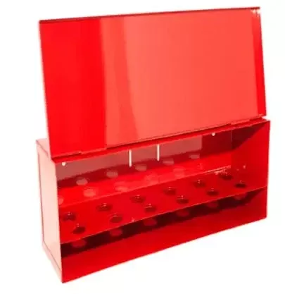 24 Head Capacity Fire Safety Storage Cabinet