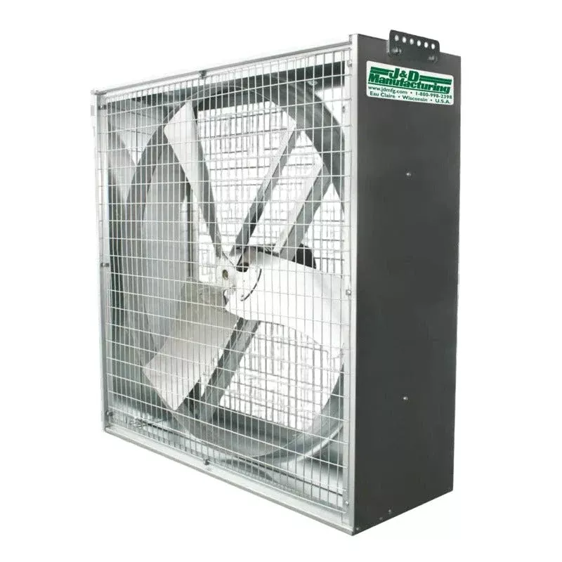 36" Whirl-Wind Galvanized Box Fan