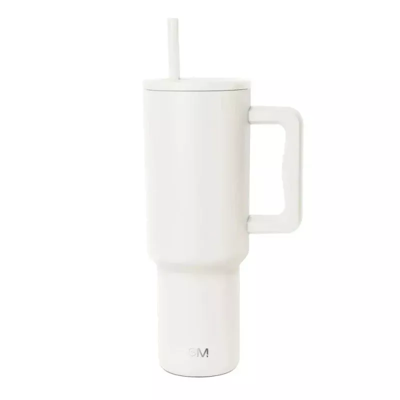 40oz Trek Straw Tumbler - Cream