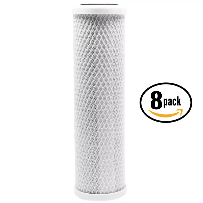 8-Pack Quantrol GFHD1175ND430 Activated Carbon Block Filter Replacement