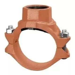 8" X 4" X 4" Threaded Mek Cross Galvanized Equipment