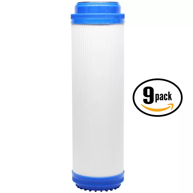 9-Pack Hydronix HF2-10CLBK38 Granular Activated Carbon Filter Replacement