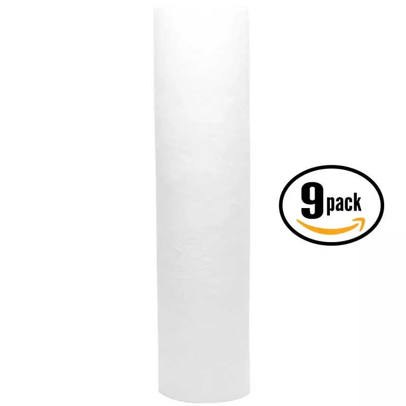 9-Pack Hydronix HF3-10WHWH12PR Polypropylene Sediment Filter Replacement