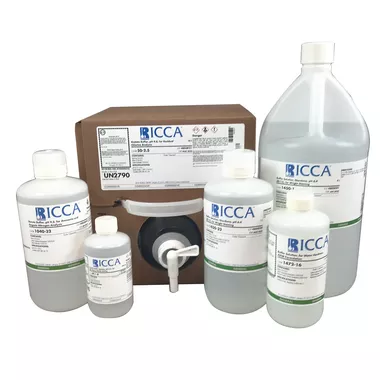 Buffer, for Fluoride, Citrate - Acetate, 4 Liter