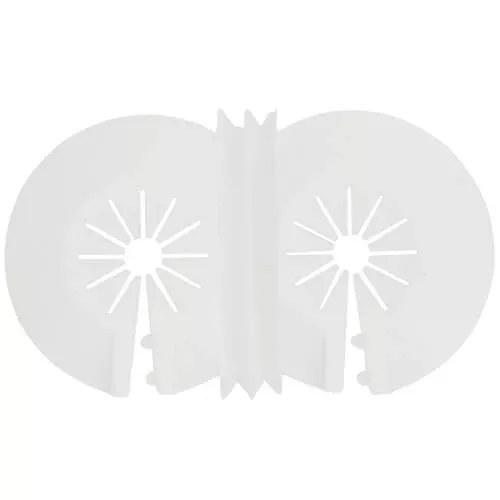 Caleffi 449740 Universal Wall-Covering Plate 40-50MM