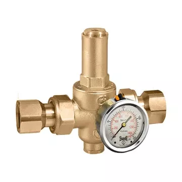 Caleffi 536043A Pressure Reducing 1/2 Inch NPT Brass