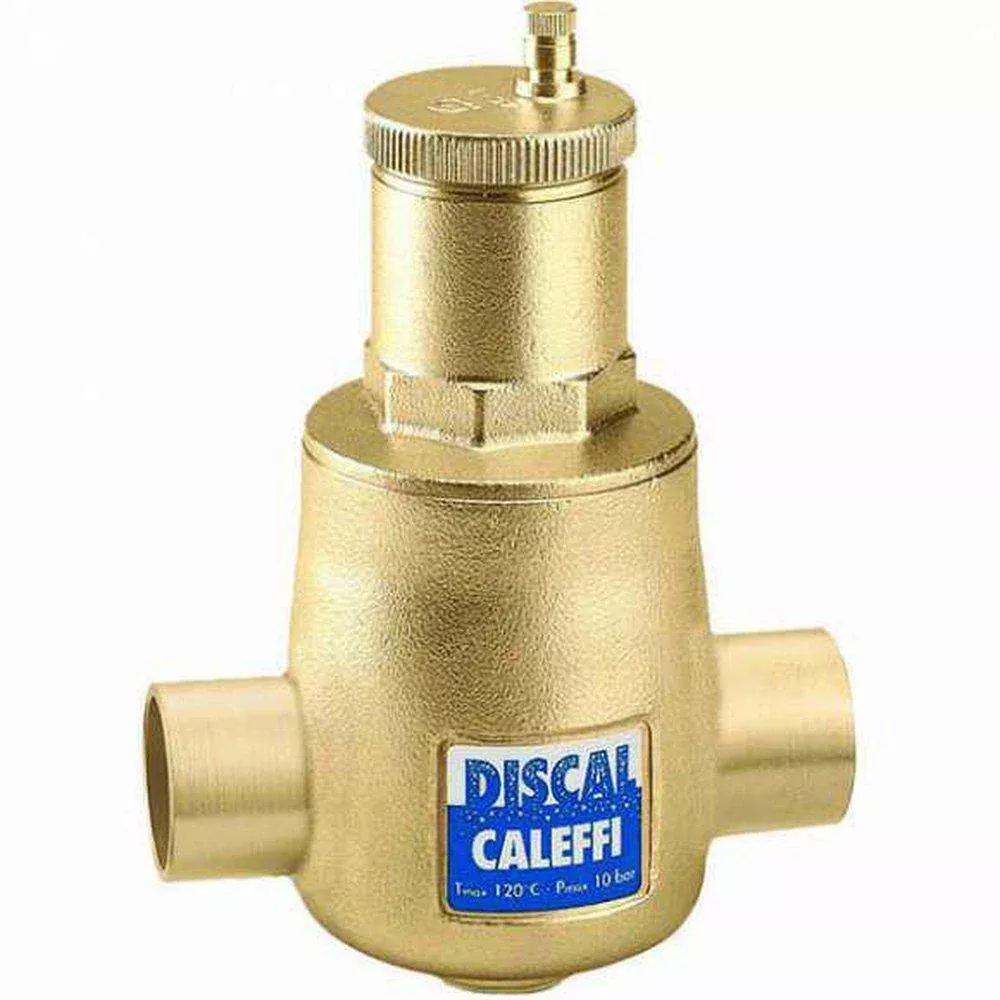Caleffi 551054A DISCAL Air Separator 2" Sweat