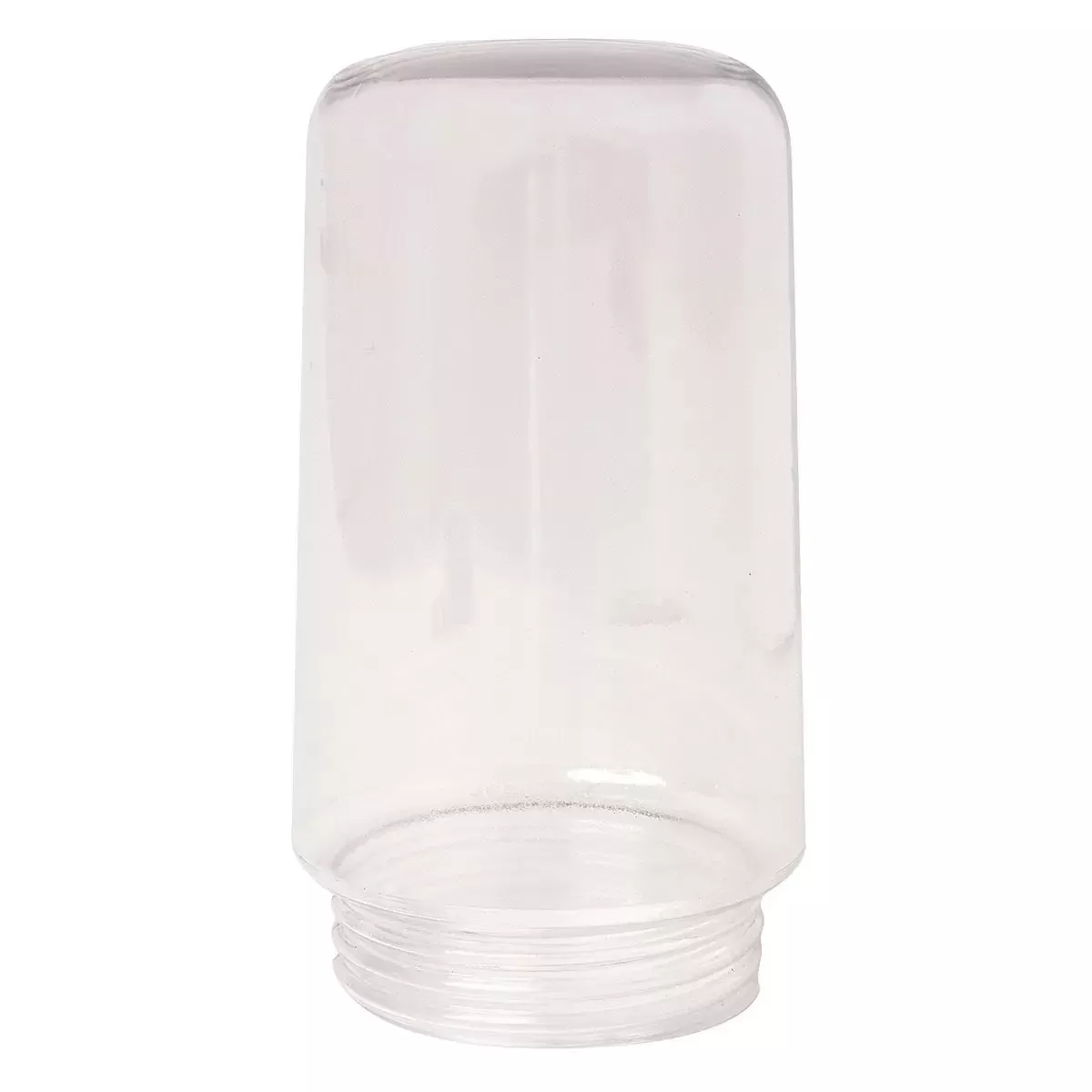 Clear Smooth Plastic Globe - 6"