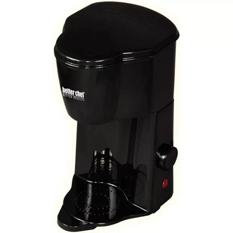 Compact Personal 1-Cup Coffee Maker - Black