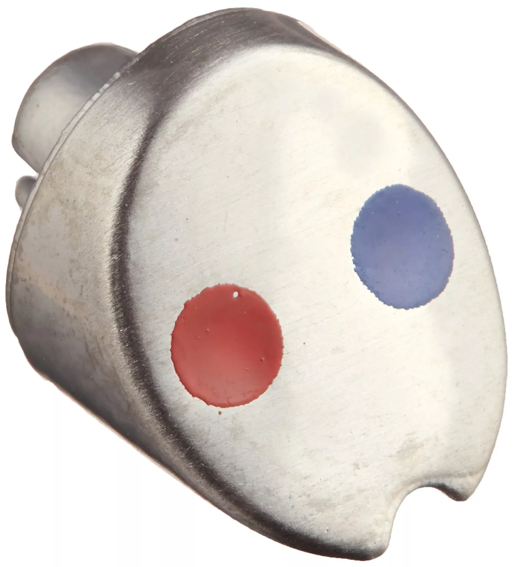 Delta Collins RP54234 Button - Red / Blue - Finished