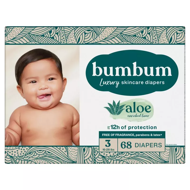 Disposable Diapers - Size 3 - 68ct