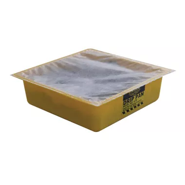 Eagle Yellow Drip Tray with Absorbent Spill Catcher