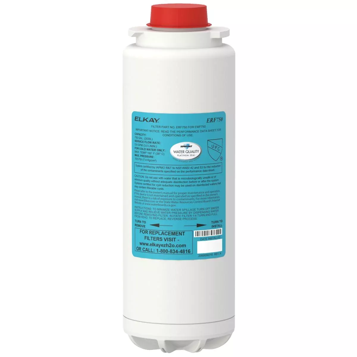 Elkay 750-gallon Residential Replacement Filter