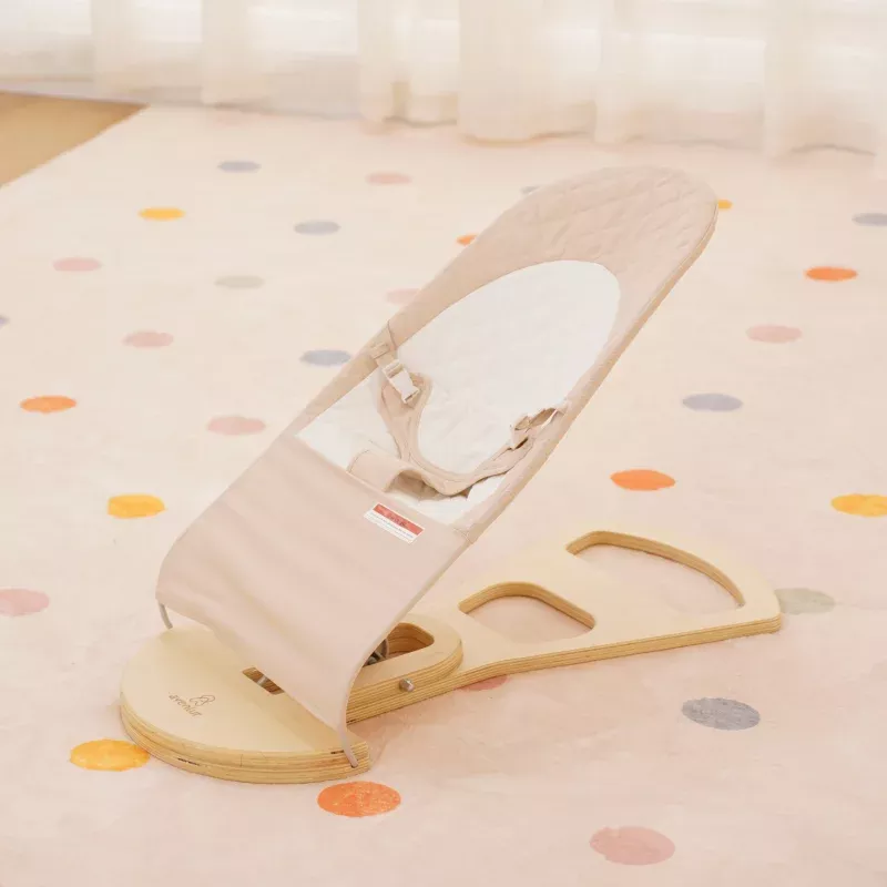 Fir | Baby Bouncer | Foldable Brown White