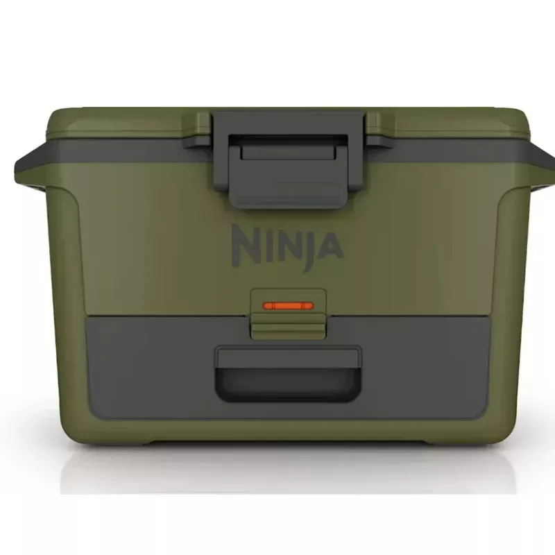 FrostVault 50qt Hard Cooler with Cold Dry Zone – Olive