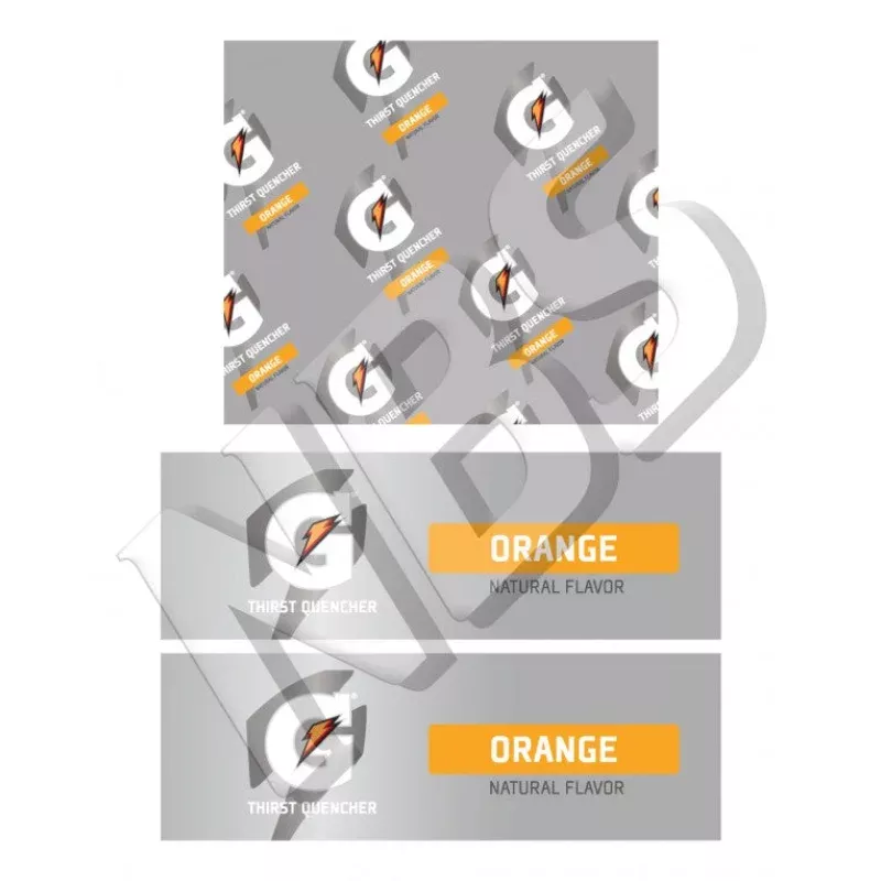 Gatorade Orange BIB Marker