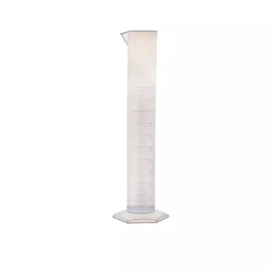 Graduated Cylinders, Autoclavable Polypropylene, Spout, 500 mL, case/4