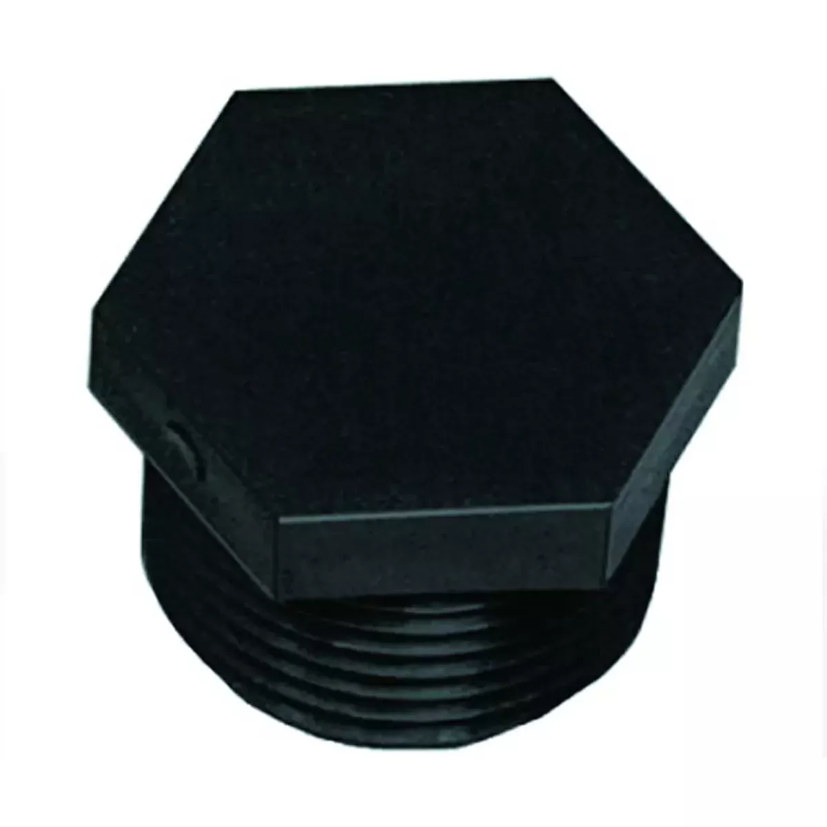 Green Leaf Male Poly Plug,MPT - 1 1/2"