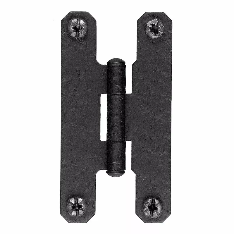 “H” Style Black Iron Hinge