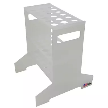 Hydrometer Rack, 18-Place, PP, Tall, 7" High