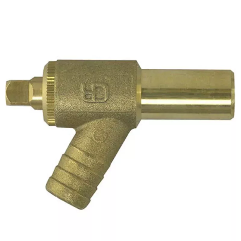 John Guest Drain Cock - Brass 15mm