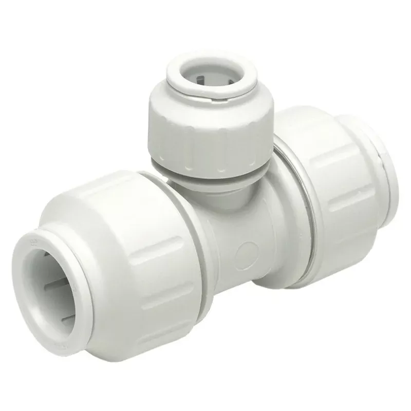 John Guest Reducing Tee - 3/4 x 3/4 x 1/2 CTS