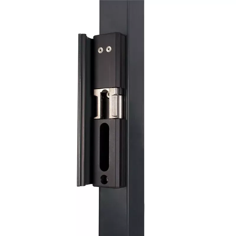 Locinox MODULEC-SA-R-9005 Surface Mounted Electric Strike, Fail Open – Black