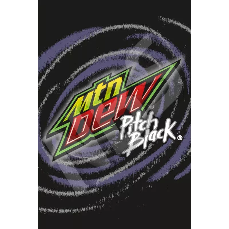 Mtn Dew Pitch Black UF1 Decal