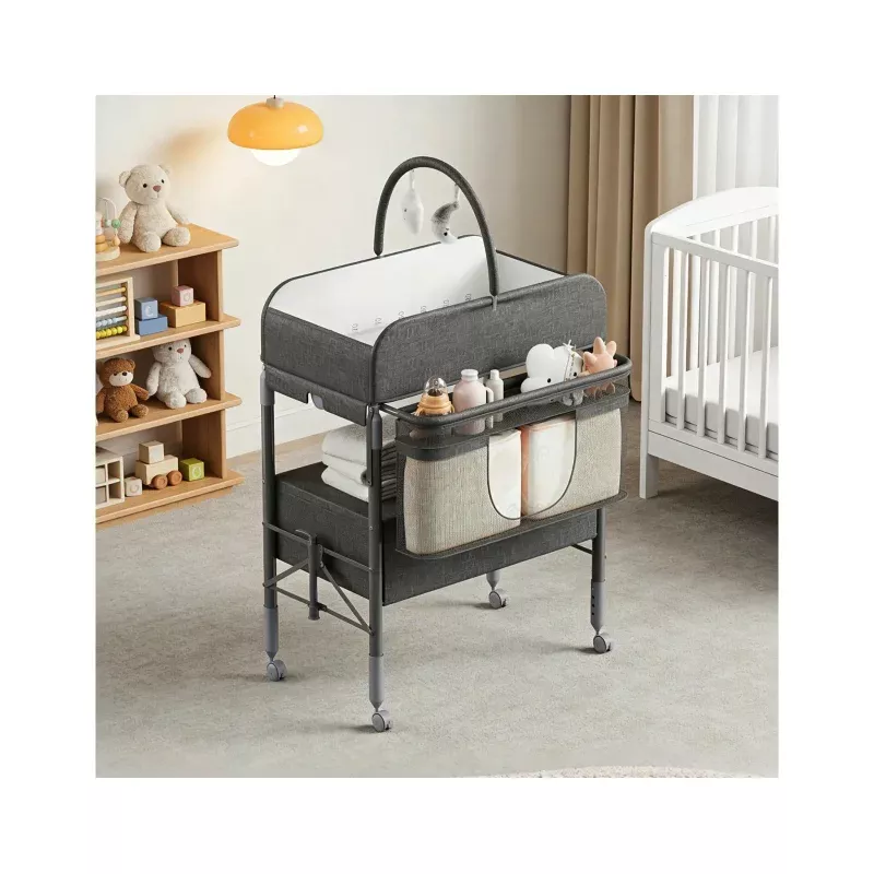 Portable Folding Baby Changing Table – Adjustable Height
