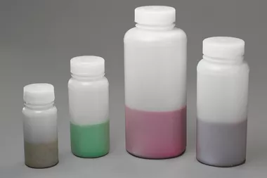 Precisionware Lab Bottles, 32 oz Wide Mouth, HDPE, pack/6