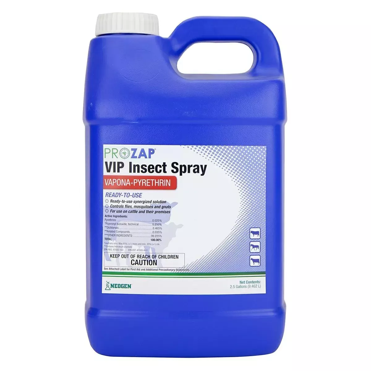 PROZAP VIP Insect Spray - 2.5 Gallons