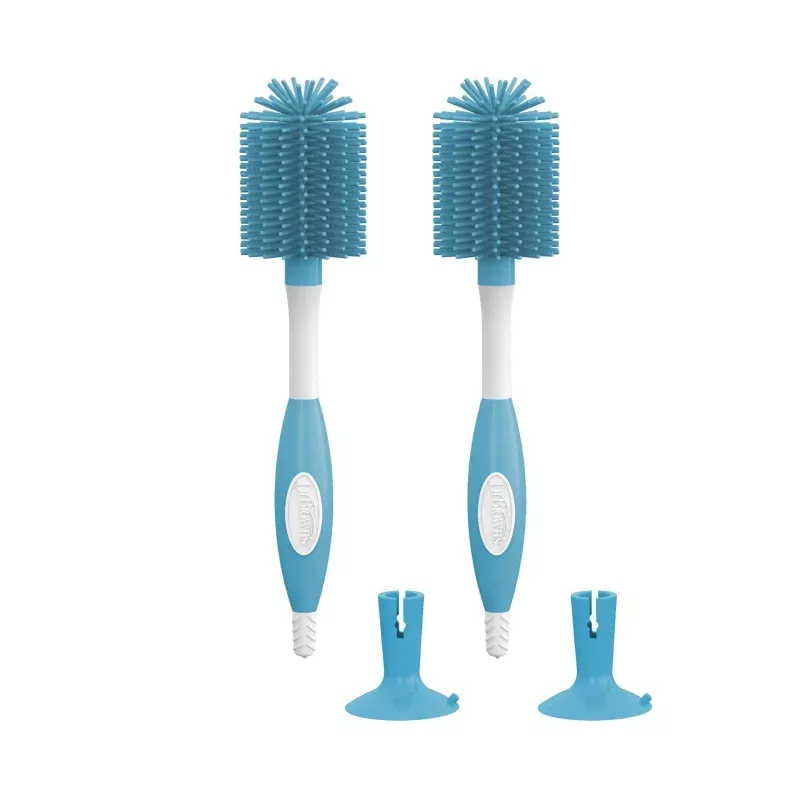 Soft Touch No Scratch Baby Bottle Cleaning Brush - 2pk