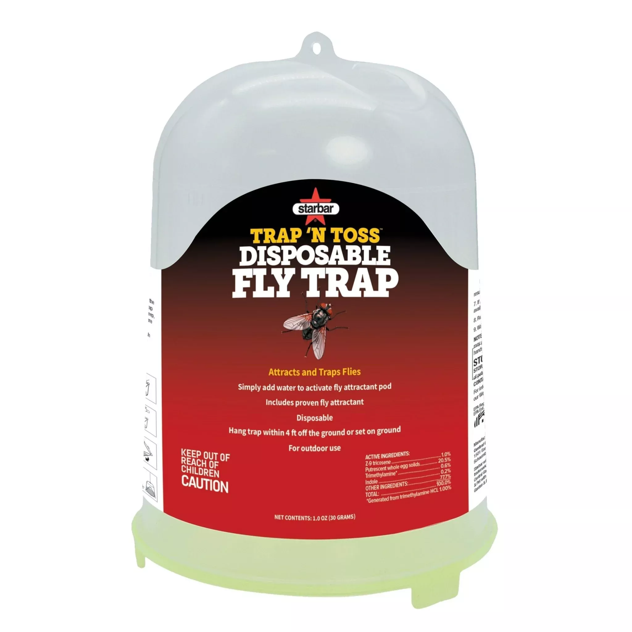 Starbar Trap N Toss™ Disposable Fly Trap