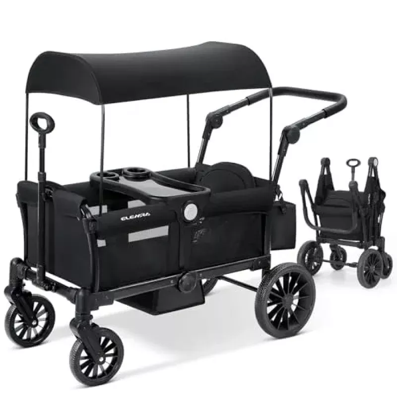 Stroller Wagon for 2 Kids – Black