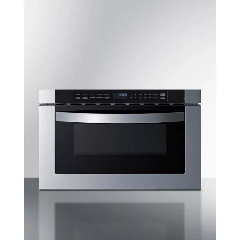 Summit MDR245SS 24" Wide Built-In Drawer Microwave