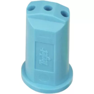 TeeJet StreamJet SJ-3 Light Blue Acetal Polymer 3-Stream Outlet Nozzle 1.00 GPM @ 40 PSI SJ3-10-VP