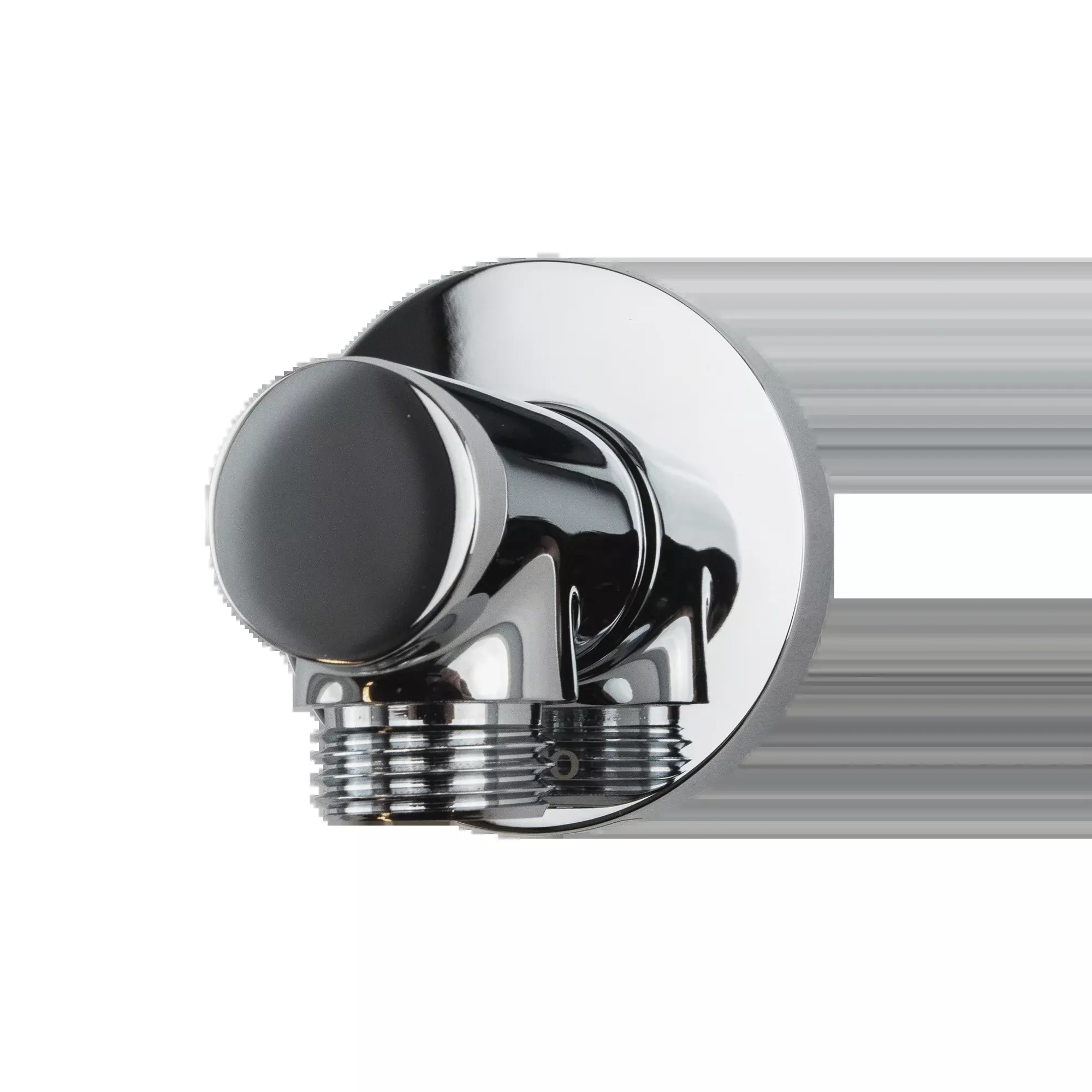 Toto Wall Outlet For Handshower, Round, Polished Chrome