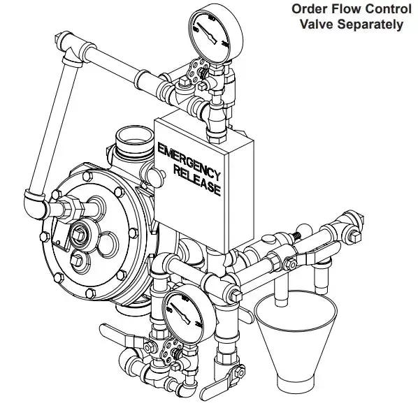 Tr 4" Brass Control Valve by Viking Fire Protection