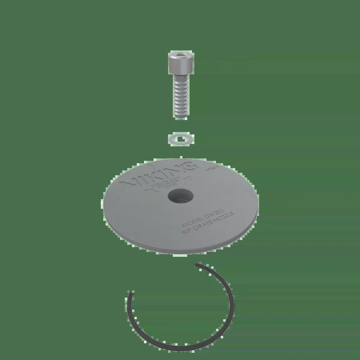 Trench Nozzle Assembly 90 Degree Fire Protection System